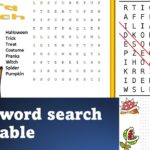 Unwind and Challenge Your Mind with Printable Word Searches for Adults